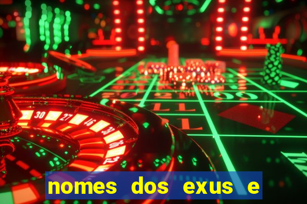 nomes dos exus e seus significados